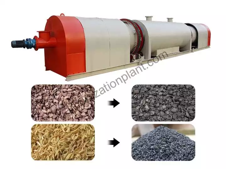 Continuous Charcoal Making Stove | Bio Charcoal Making Machine