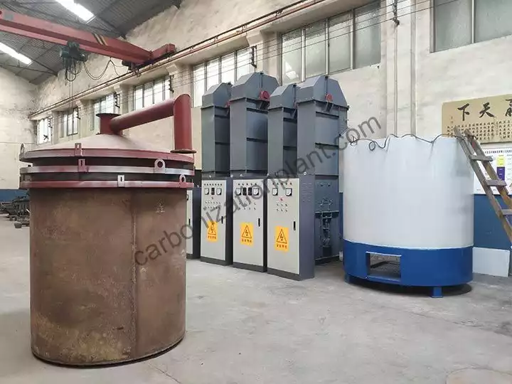 three inner tanks for continuously working