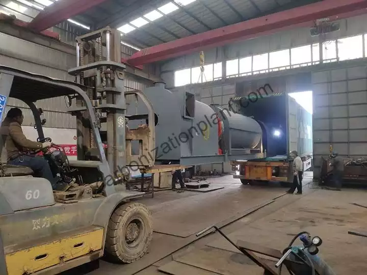 Continuous Carbonizing Stove Shipped to Indonesia