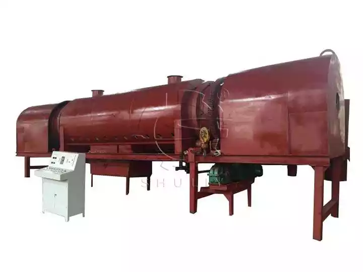 continuous charcoal making machine host