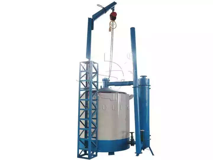 hoist carbonization furnace