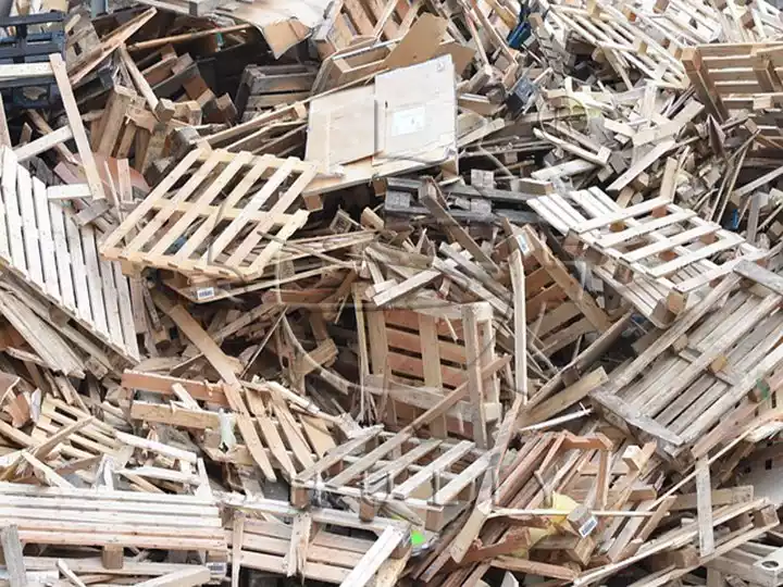 déchets de bois