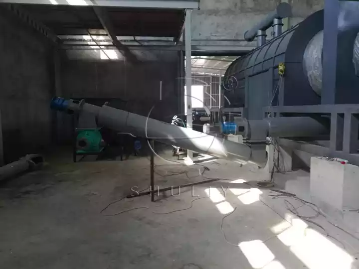 continuous carbonization furnace will be put into production