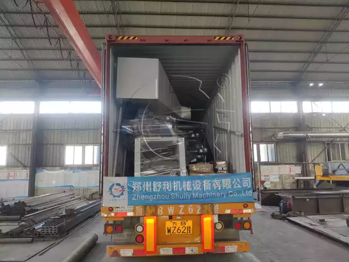 loaded hoisting carbonization furnace