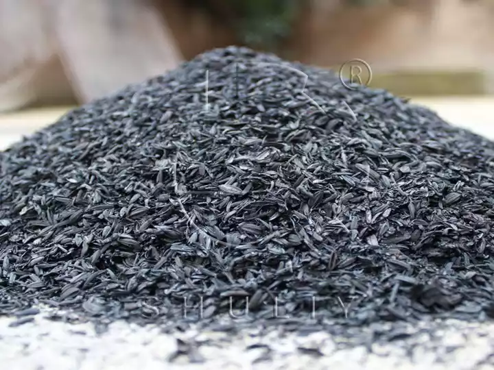 rice husk charcoal